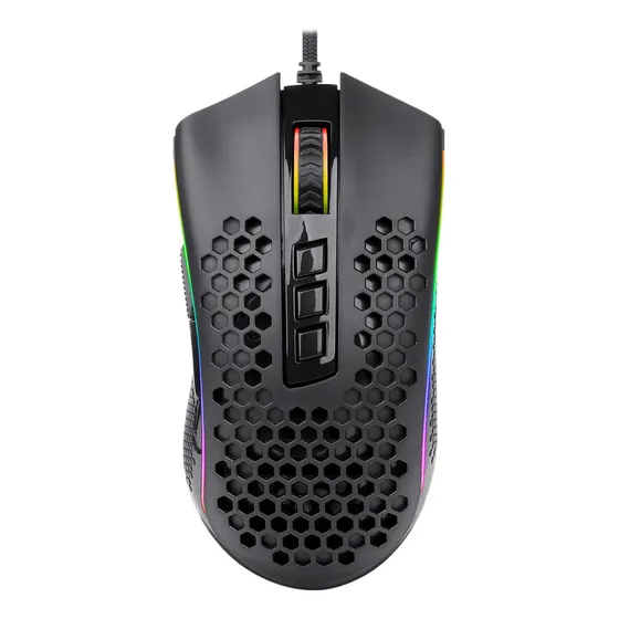 Mouse De Gamer Redragon Storm Elite M988-rgb, Negro Rgb