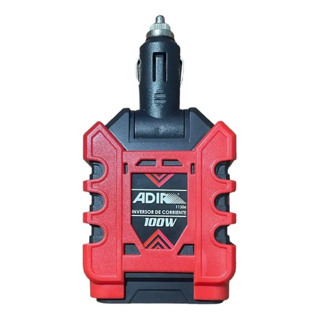 Inversor De Corriente 100w Con Usb Adir 11306