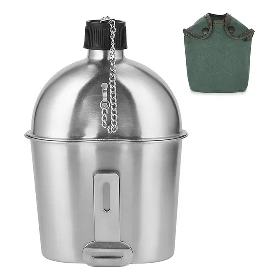 Juego De Tazas For Cantimplora De Acero Inoxidable De 1000