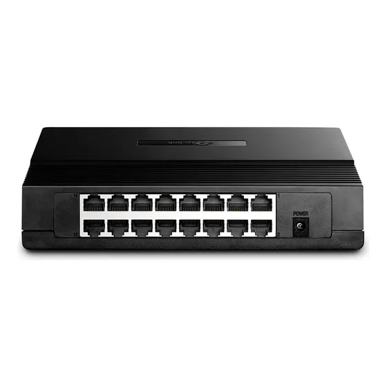 Comutador Ethernet Tp-link Tl-sf1016d 16 Portas 10/100mbps