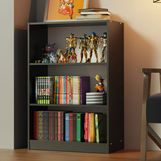 Madesa 69078n1 Cor Preto Estante Livreiro Com 3 Nichos Madesa 69078n1 Cor Preto Estante Livreiro Com 3 Nichos