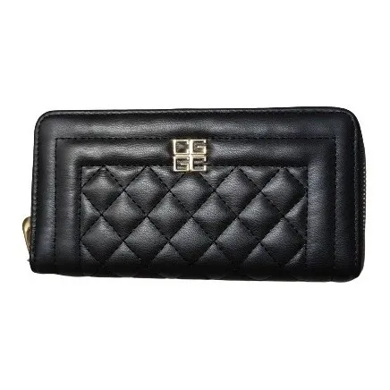 Cartera De Lujo Para Mujer, Billetera Larga Elegante 