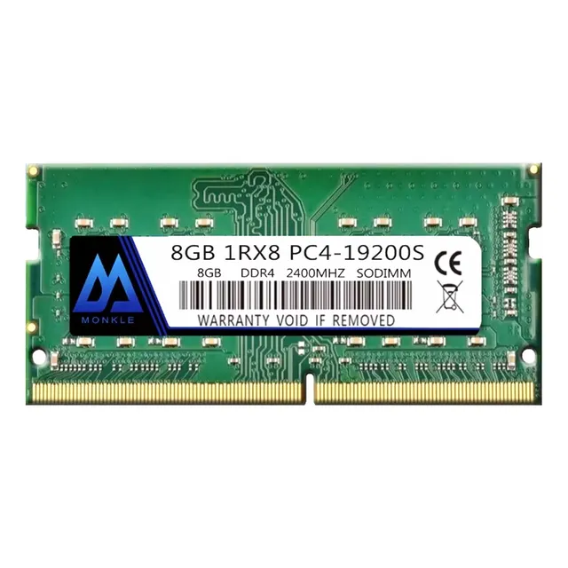 Memoria Para Ordenador Portátil Ram Monkle 8gb DDR4-2400mhz Sodimm Pc4-19200