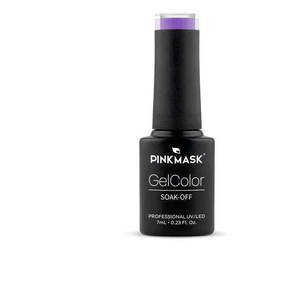 Pink Mask Gel Color Uv/led Semipermanente 7ml Color Majestic Purple 1733
