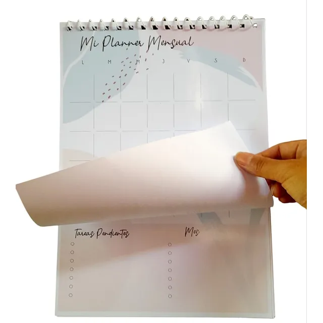 Planificador Mensual Sin Fechas - Planner Xl Y M