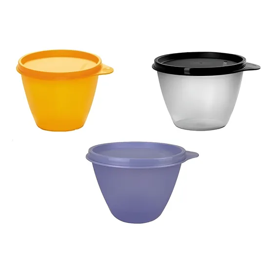  Tupperware Conjunto Kit Tigela Caçulinha 