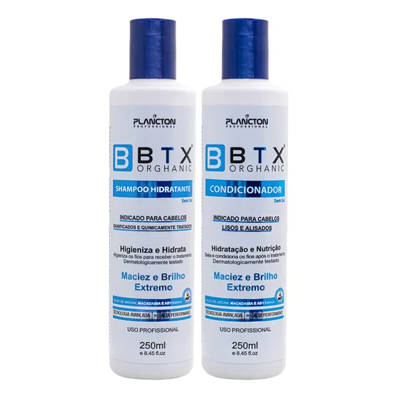 Kit Btx Orghanic Plancton - Redução De Volume - 300g