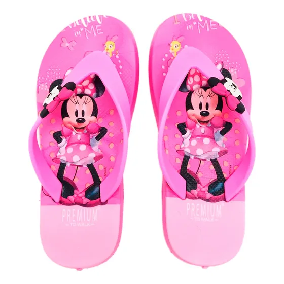 Sandalia Tres Puntadas Minnie Mouse Disney Chancla Zapato