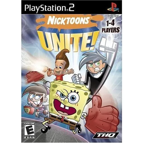 Nicktoons Unidos Para Playstation 2 Consola Renovada