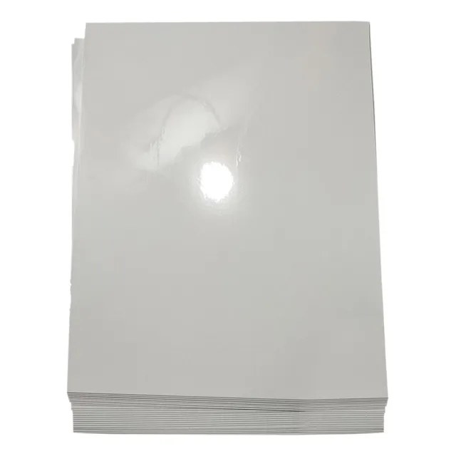 . 50 Piezas De Papel Adhesivo, Hojas Transparentes Para