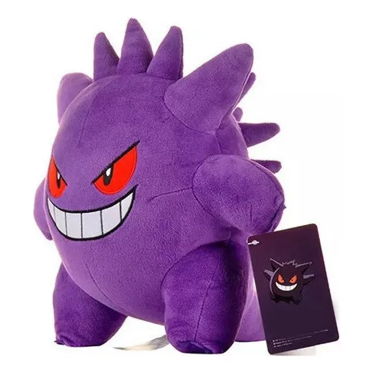 Original 24cm Pokemon Gengar Plush Toys Cute Cartoon Pikachu