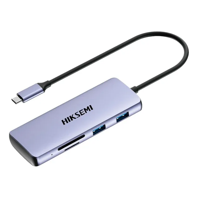 Concentrador Multifuncional Docking Station Hiksemi Ds8 Usb