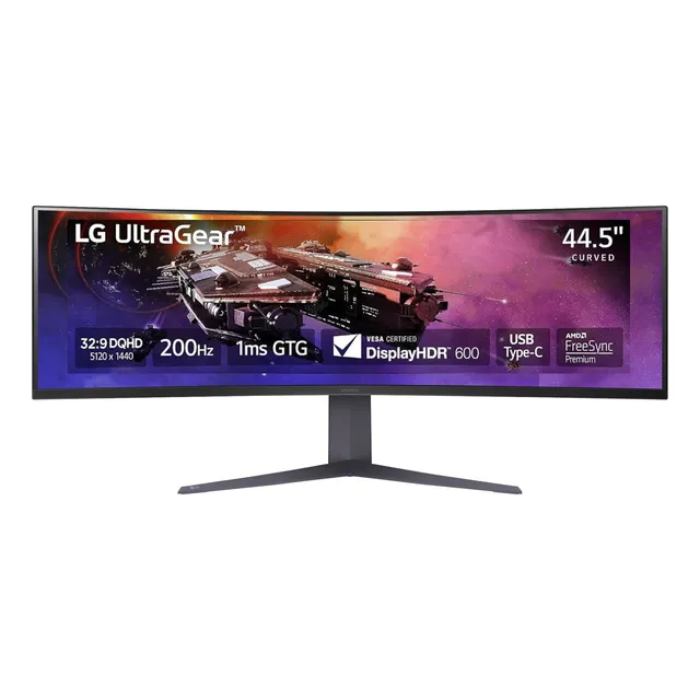 Monitor Curvo 45 LG 45gr75 2k Gsync 200hz 1ms Usb-c Hdmi2.1