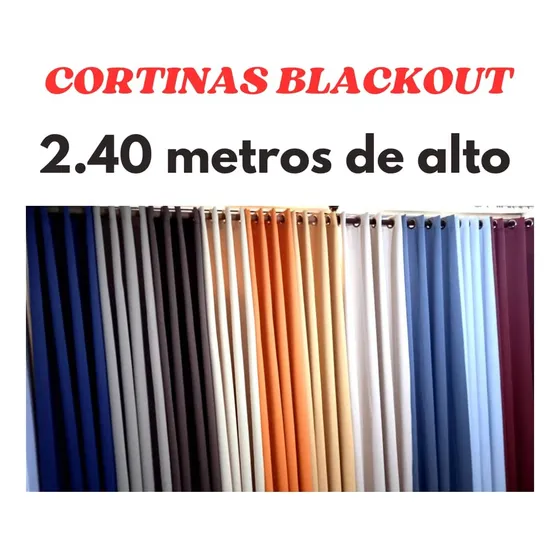 Cortinas Luminizadas Black Out Económicas Tela Importada