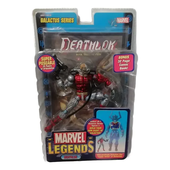 Figura Deathlock Marvel Legends Toybiz 2005 No Baf