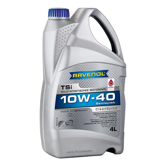 Aceite Ravenol 10w40 4l. Semisintetico Tsi Sn/cf