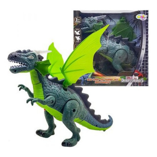 Brinquedo Dragão Grande Que Anda C Luz E Som Com Asa Brinquedo Dragão Grande Que Anda C Luz E Som Com Asa
