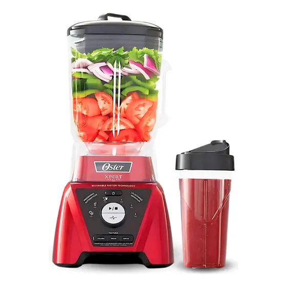 Licuadora Oster Xpert Series Blst3b-rpg Con Vaso Blend N Go Color Rojo | Cuotas sin interés