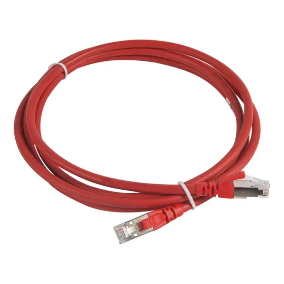 Cabo De Conexão Patch Cord Cat6a Ftp Vermelho 2m Legrand