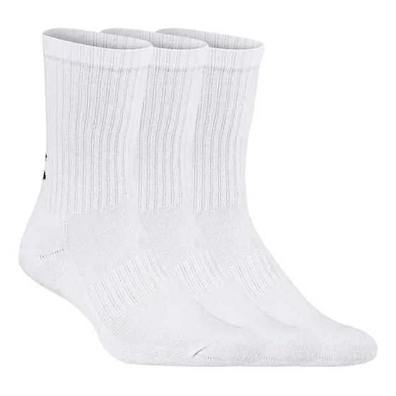 Medias Caña Alta Pack X3 Under Armour Blanca 3 Solo Deportes