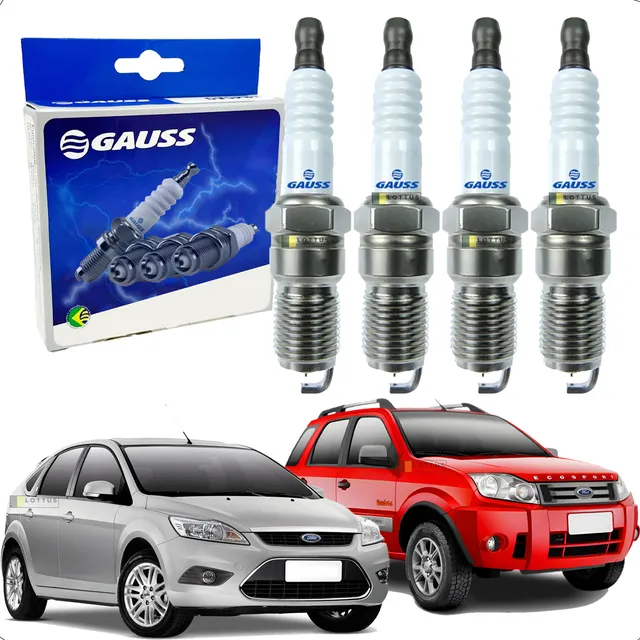 Jogo Vela Ignição Ford Ecosport Focus 2.0 16v Duratec 08 09