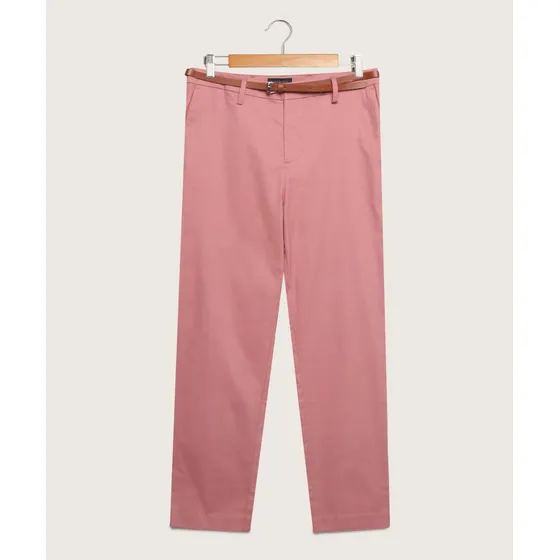 Pantalon Mujer Patprimo Chino Rosa Algodón 30071623-2426