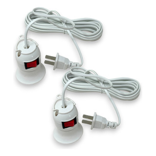 Extensión Con Socket Para Foco 4.8 Metros 2 Piezas Extensión Con Socket Para Foco 4.8 Metros 2 Piezas