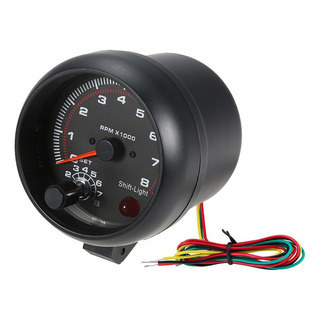 Tacómetro Automóvil.. 75'' Luz Blanca/negra 0-8000 Rpm. Tacómetro Automóvil.. 75'' Luz Blanca/negra 0-8000 Rpm.