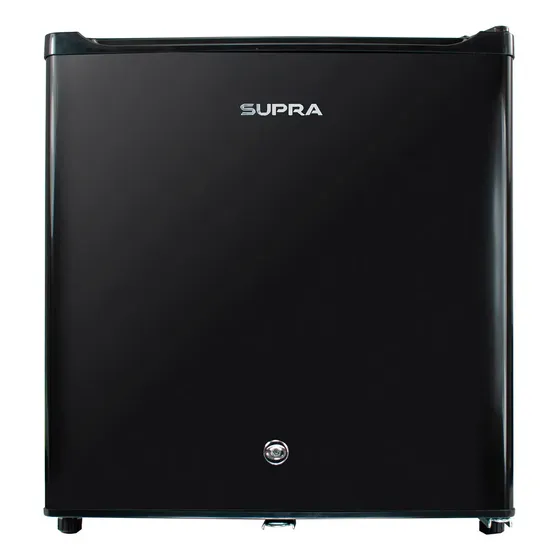 Supra Supra Vail, Frigobar Negro De 47l Con Congelador