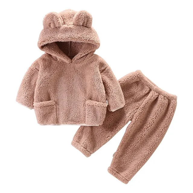 Pijama Para Niños Y Niñas Infantil De Polar Conjunto 2 Pieza