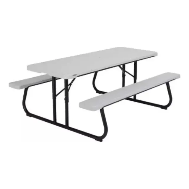 Mesa Plegable Larga Lifetime Para Picnic Con Envio Gratis