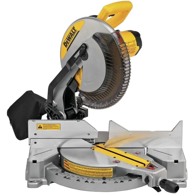 Sierra De Inglete Y Bisel Dewalt 12 Pulgadas 1600w Dws715