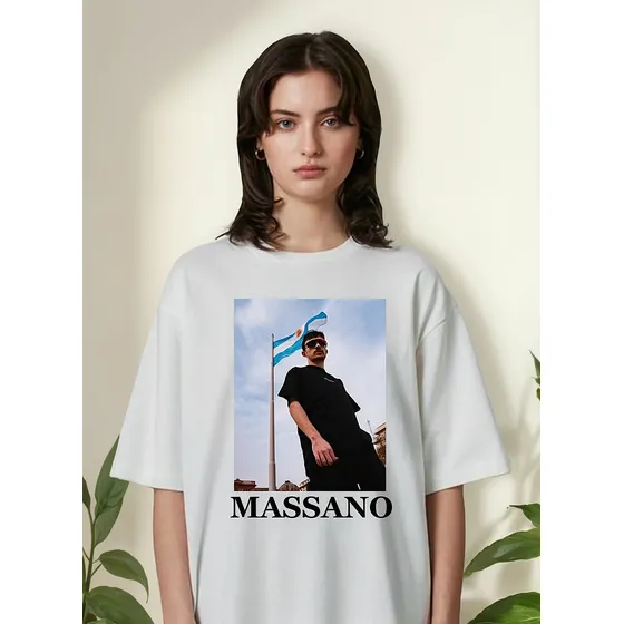 Remera Personalizada Massano Dj Unisex Ultra Fest Techno