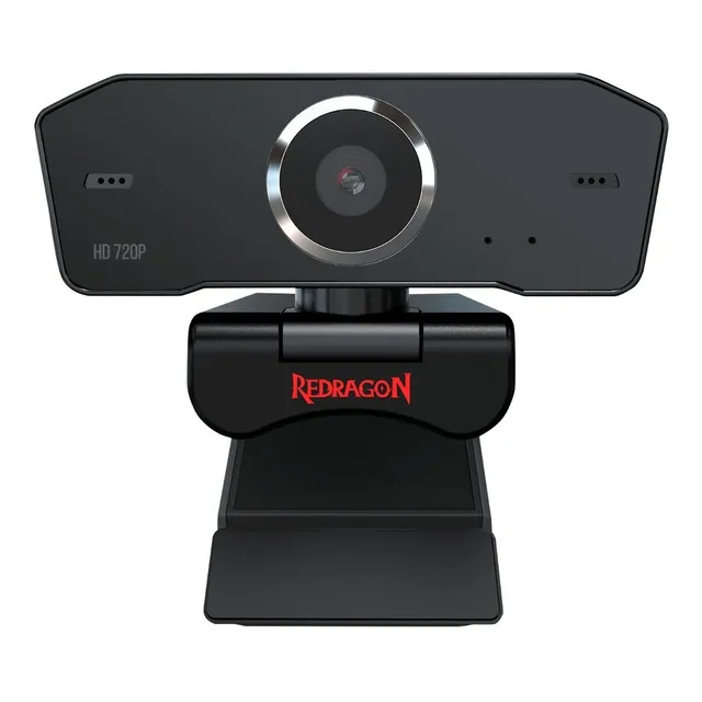 Cámara Web Webcam Redragon Hd 720p Gw600 Fobos Color Negro