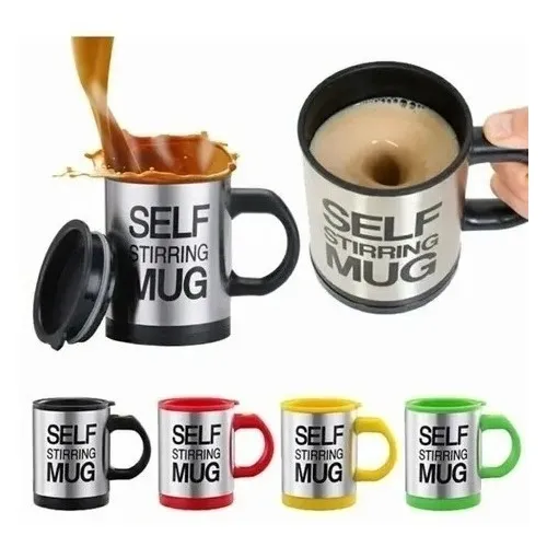 Tazón Self Stirring Mug Con Revolvedor Automático Eléctrico