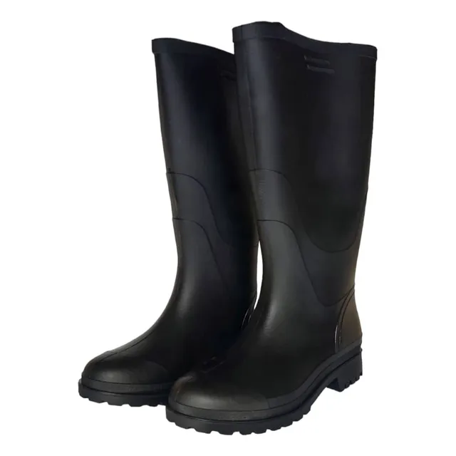 Botas De Goma Pvc Caña Larga Sin Puntera 