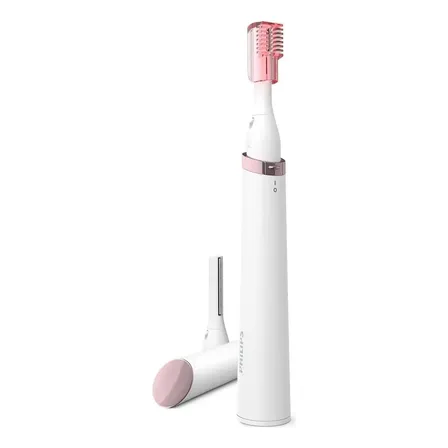 Aparador De Pelos Faciais Sem Fio Philips - Branco