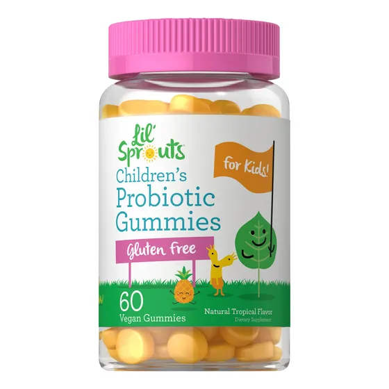 Suplemento Probiótico Carlyle Lil' Sprouts 60 Gummies Kids