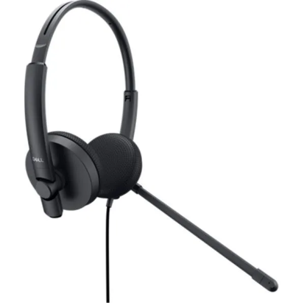 Audífonos Dell Wh1022 Con Micrófono Jack 3.5mm Usb Color Negro