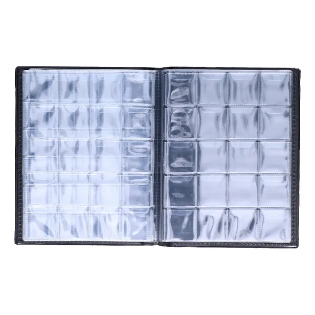 Livro Coleção Moedas 10 Páginas 250 Porta-moedas Medal