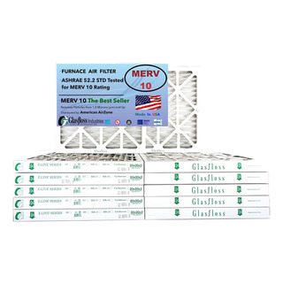 Glasfloss 20x20x2 Merv 10 Filtro Plisado Para Horno Ac (paqu Glasfloss 20x20x2 Merv 10 Filtro Plisado Para Horno Ac (paqu