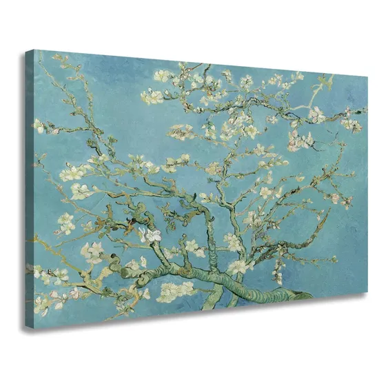Quadro Grande Para Sala Amendoeira Em Flor Decoração Quarto