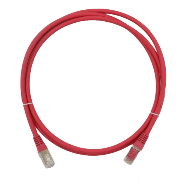 Patch Cord De Cobre Sftp Vcp Cat 6a Pcv6a-05r Rojo 5ft 1.5m