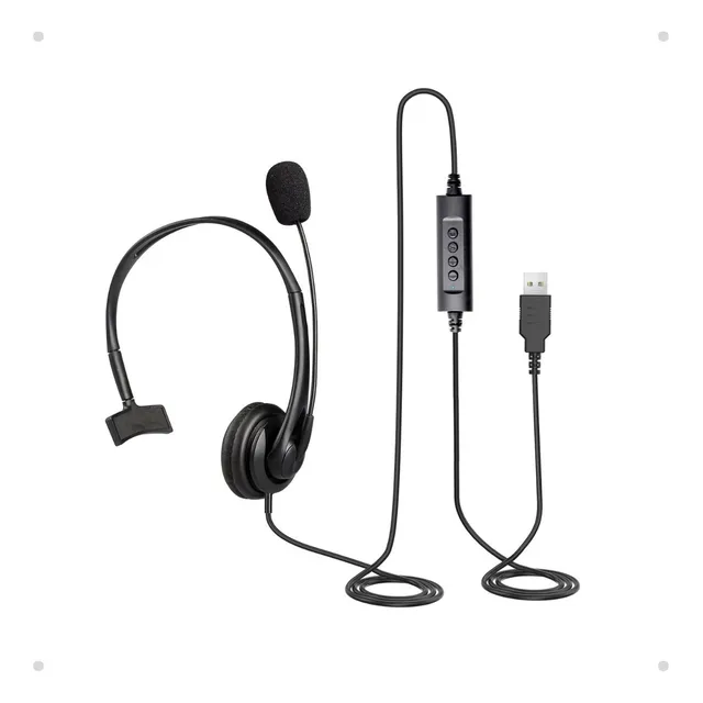  Fone Headset Com Microfone  Home Office Call Center