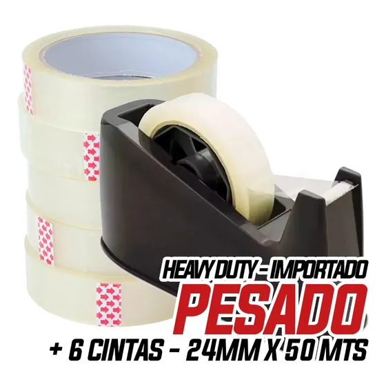 Racionador Dispenser Porta Rollo + Cinta Adhesiva Escritorio