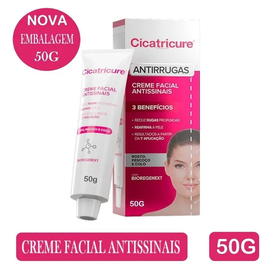 Cicatricure Antirrugas Profundas Facial Antissinais 50g