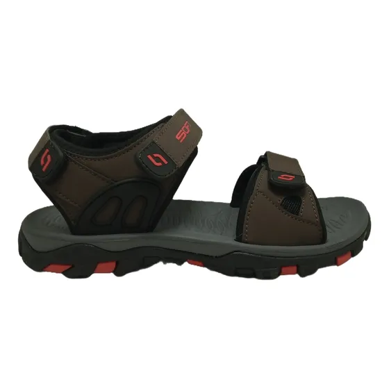 Sandalia Hombre Soft Sb2384 Dos Velcros