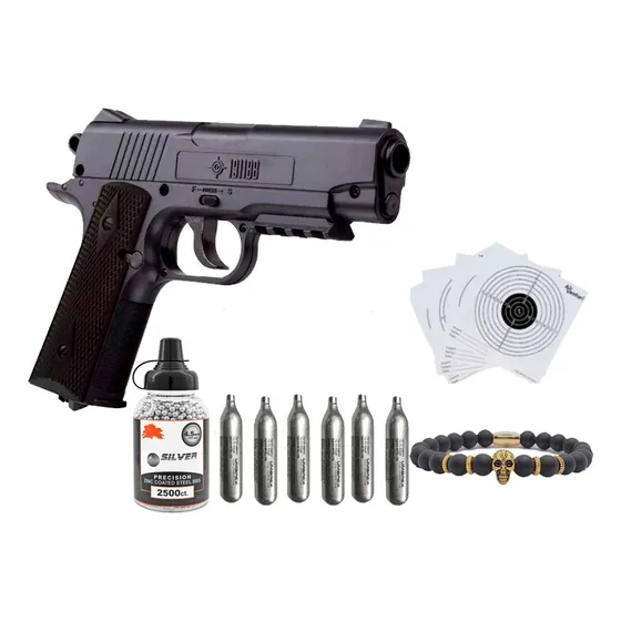Pistola Crosman 1911  .177 1911 Co2 1500 Bbs Postas Balines 