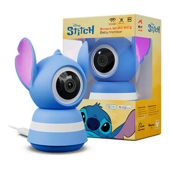 Cámara PTZ Nexxt Home WiFi 4mpx Motorizada Interior Azul | Cuotas sin interés
