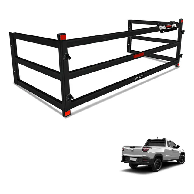 Extensor De Caçamba Strada 2024 2025 Divisor Ed Preto